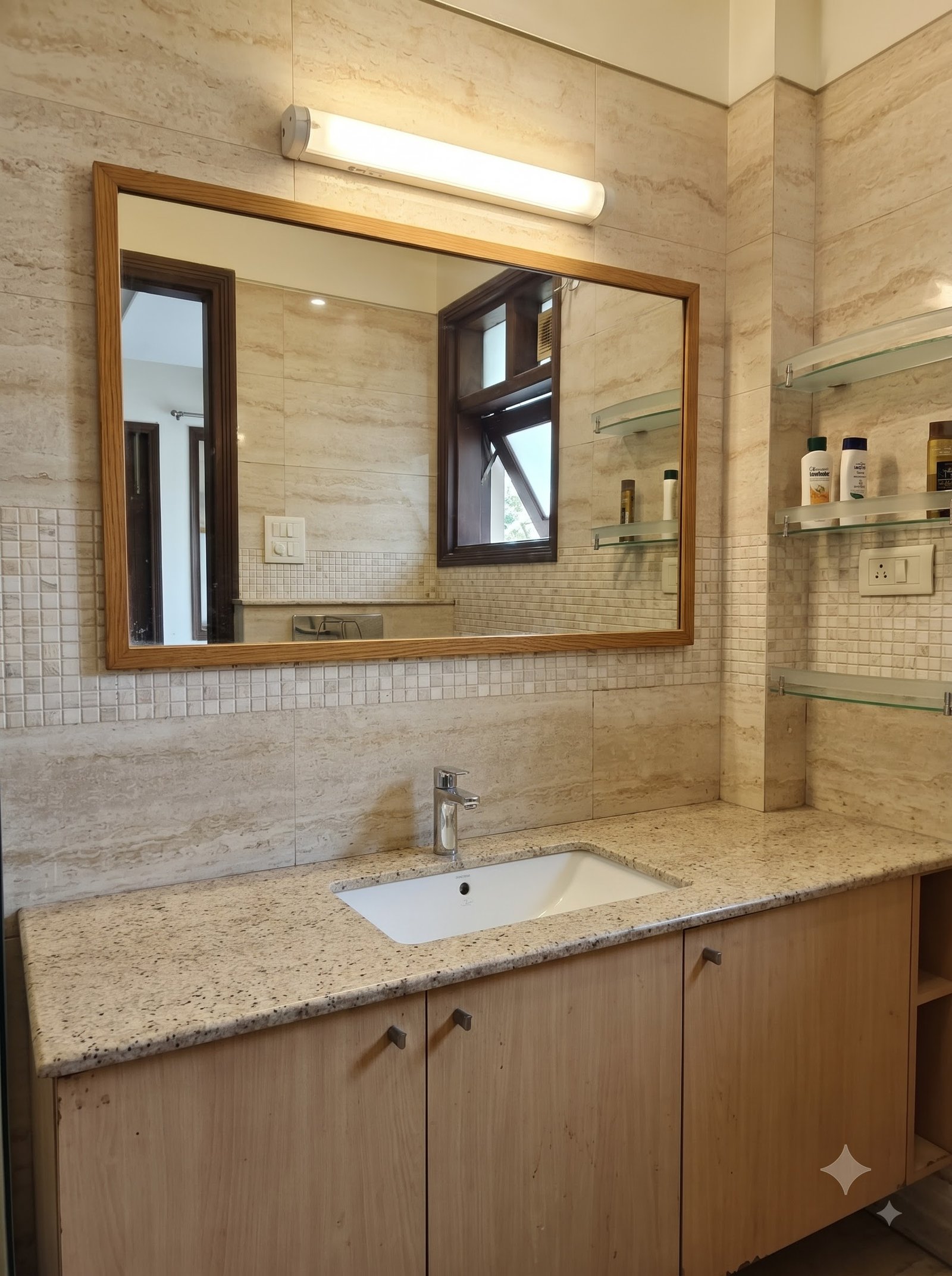 Bathroom after